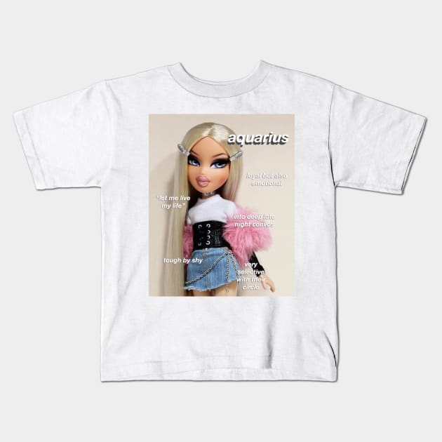 aquarius bratz Kids T-Shirt by ematzzz